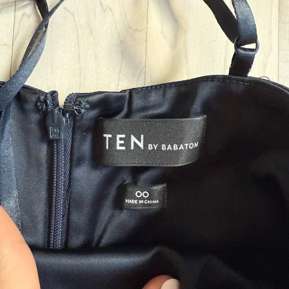 Aritzia Navy Mini Dress - Picture 3 of 4